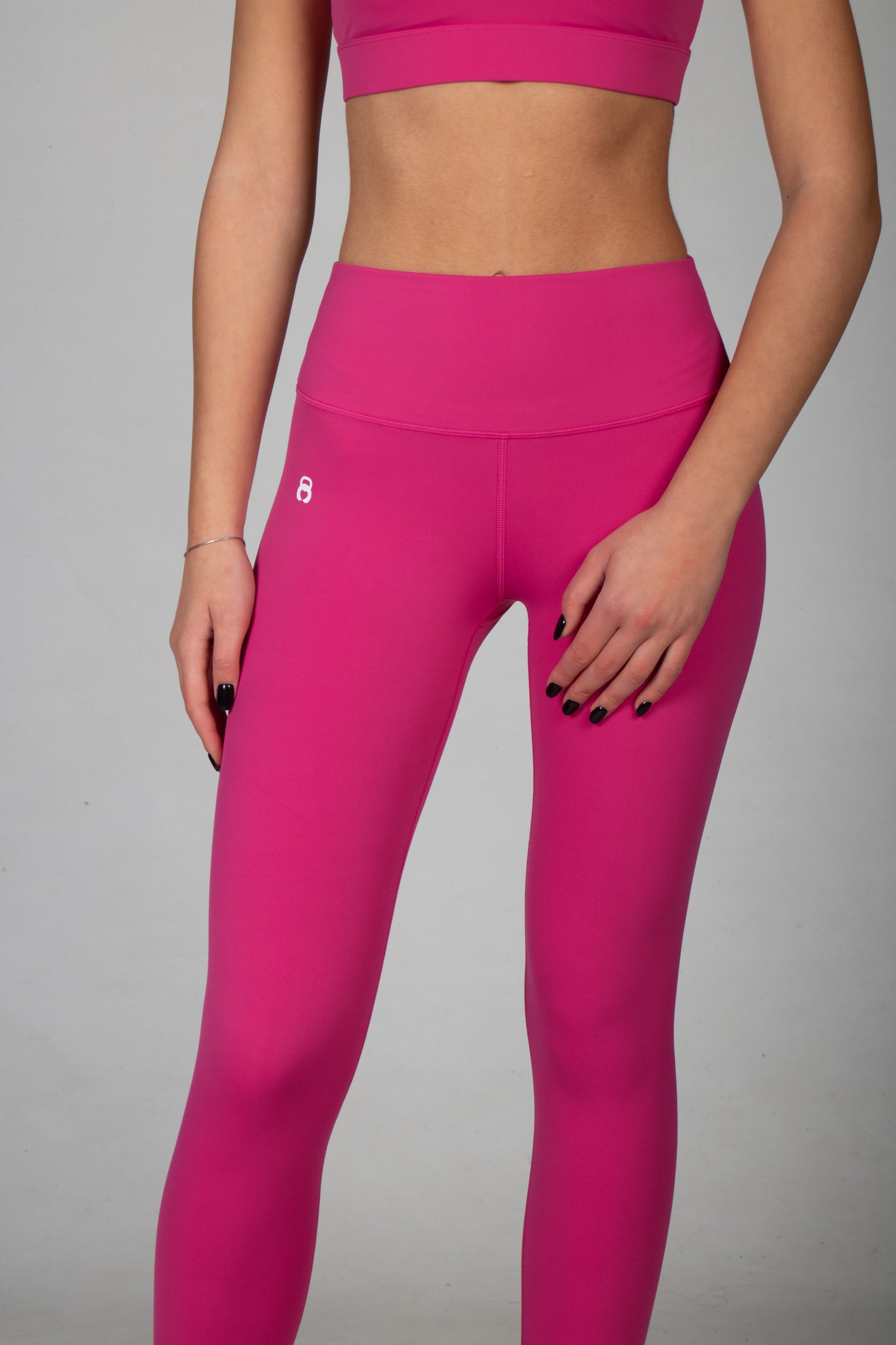 Fitty Essential Leggings Raspberry Rose